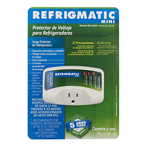 Refrigmatic Mini Refrigmatic Ws36300 Electronic Surge Protector For