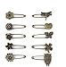 10PCS Fireboomoon Bronze Vintage Hijab Pins /Brooch Pins/Safety Steampunk Findings Brooch Pins,pattern Hijab Pins,Bronze Pins,Bronze Brooch Pins,Bronze Safety Pins