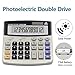 Calculator,12-Digit Desktop Basic Calculator, Solar Battery Dual Power with Large LCD Display and Large Buttons Office Calculator by Ebristar (JP01251A)