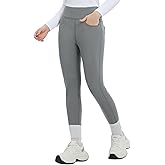 baleaf Women's Thick Fleece Lined Leggings Winter Warm Jeggings Water Resistant High Waisted Tights Snow Pants 4 Pockets
