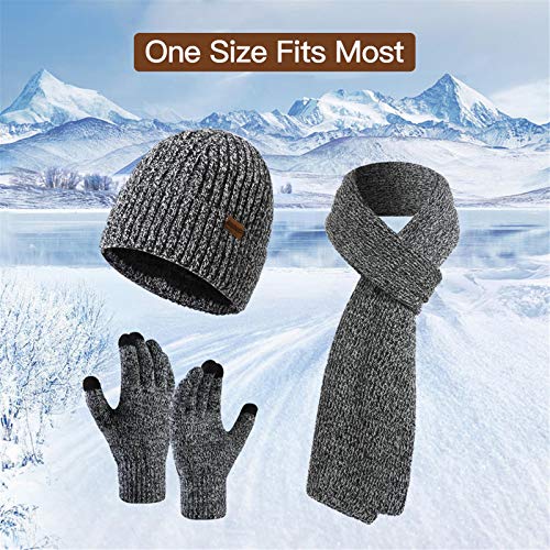 Amazon Winter Caps And Gloves Winter Beanie, Scarf Gloves Set
