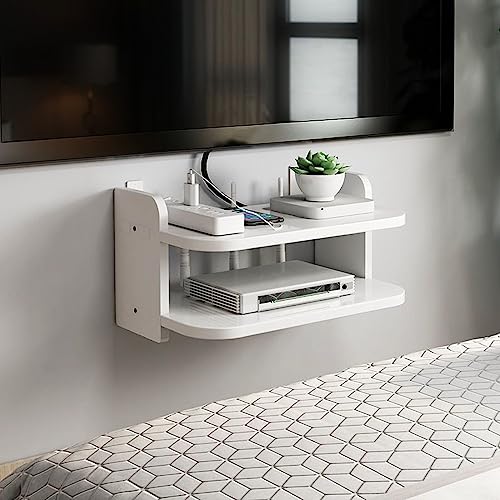 Floating Wall Shelf for WiFi Router, Small Wall Shelf, Floating Shelf