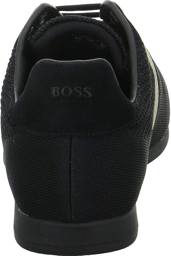 boss maze knit trainers