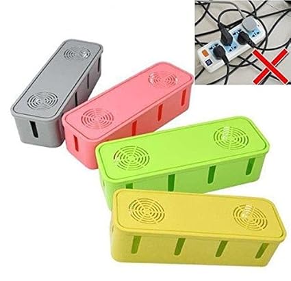 Rural Mart Socket Spike Guard Storage Box Overload Protection in Random Colors