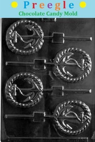 PLP-N028 Anchor Lolly Chocolate Candy Mold