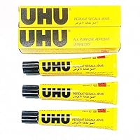 UHU Glue DIY All Purpose Adhesive 20 ml 3 Tubes