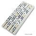 Brybelly Set of Four Plastic Domino Trays, Premium Holder Racks for Domino Tiles, Great for Mexican Train, Mahjong, Chickenfoot, & Domino Games