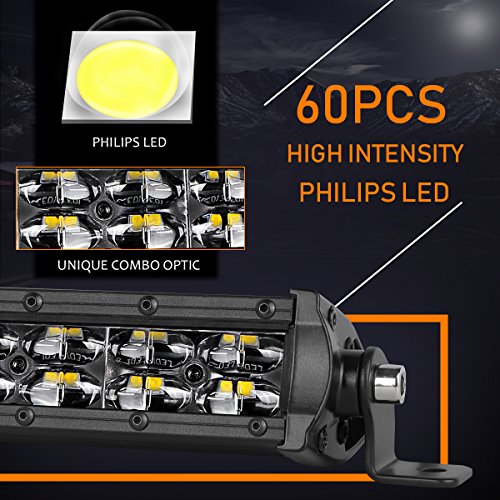 image for LED Light Bar 30 Inch, Swatow Industries 240W Slim Spot Flood Combo Of