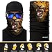 JOEYOUNG 3D Face Sun Mask, Neck Gaiter, Headwear, Magic Scarf, Balaclava, Bandana, Face Mask, Hunting, Running, Motorcycle