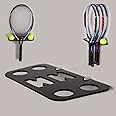 Acrylic Wall Mounted Tennis Racket Storage Rack - Includes Hardware