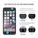 iMacket iPhone 6 6S Tempered Glass, iPhone 6S 6 Ballistics Tempered Glass Screen Protector [2.5D Round edge, 9H Hardness, Oleophobic, Fit Most Protective Case]