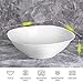 MALACASA Cereal Bowls, 19 OZ Porcelain Grey White Soup Bowls Set of 6, Large Ramen Bowls Dessert Bowls Ice Cream Bowl, Series Elisa