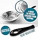 Set of 5.5 Inch Stainless Steel Asian Spider Strainer and 4 Inch Fine Mesh Skimmer Wire Scoop Food Fryer Spoon to Drain Pasta Deep Fry Skimmer Oil