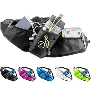 Echelon Line Loopriem, flessenriem, riemtas, buiktas, looptas, drinkriem, sporttas, heuptas met flessenhouder…