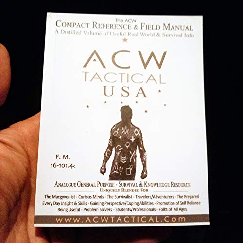 ACW Compact Survival Guide - Mini Handbuch Für Outdoor & Notfälle