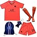 LES TRICOT 2019/2020 Paris Away #10 Neymar JR. Football Futbol Soccer Kids Jersey Shorts Socks Set Youth Sizes
