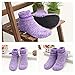 AIYUE Slipper Socks Home Shoes Socks with Soles Rubber Bottom Non Slip Portable Fun Wear