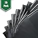Heat Transfer Vinyl Black HTV - 16 Pack - 12