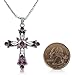 Glamour Girl Gifts - Mother's Day Jewelry Gift - Purple and Pink Crystal 1-1/2