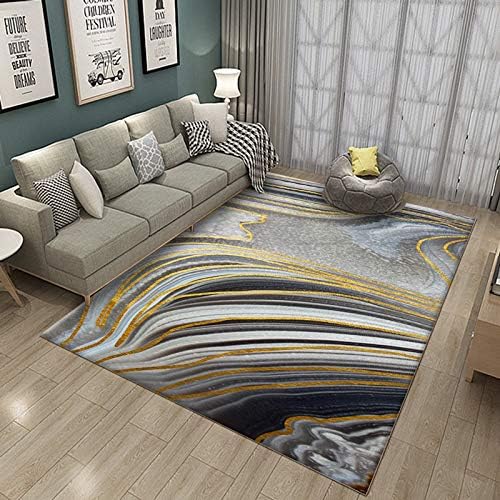 Mylhope Area Rugs Non-Skid Colorful Abstract Modern Bohemian Carpet for Living Room, D,200x300cm