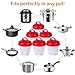 The Eggmate 6-Pack Egglettes Egg Cooker - Hard Boiled Eggs Without The Shell - Silicone