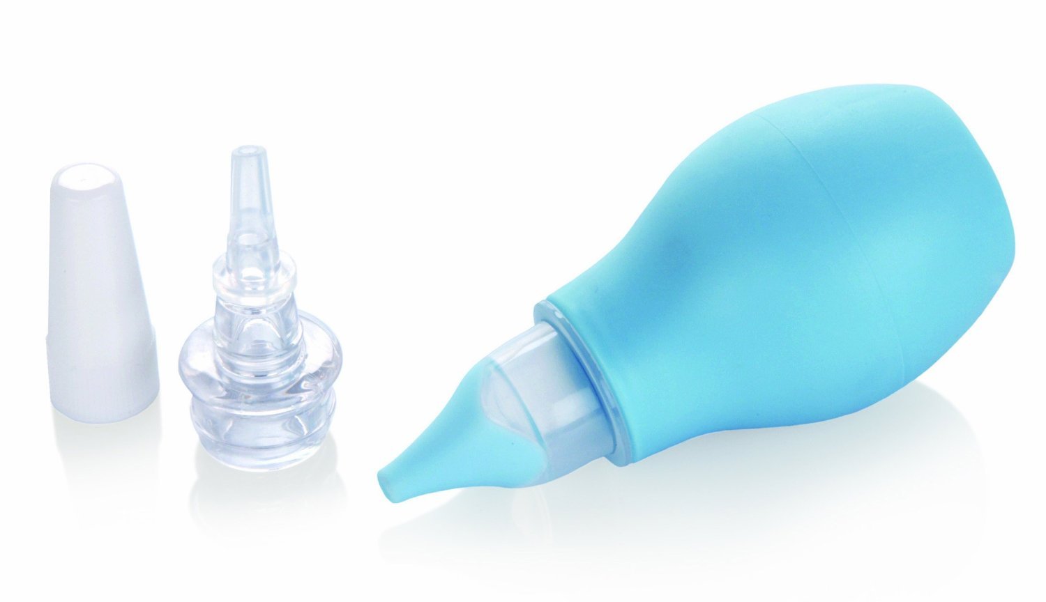 Nuby ID172 Nasal Aspirator and Ear Syringe Set Blue