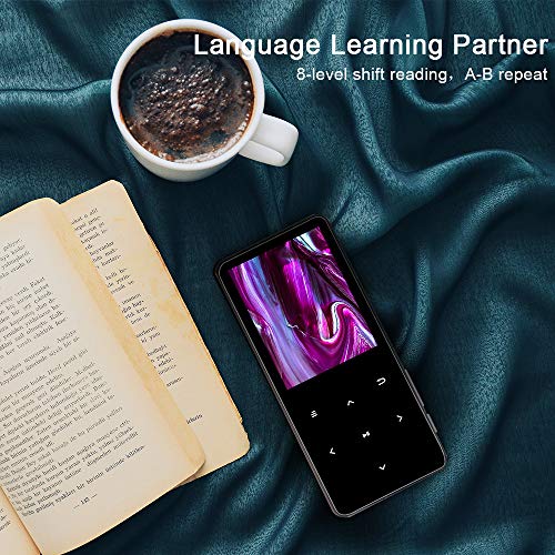 MP3, 16 Plus 32GB Large Memory MP3 Player with Bluetooth 4.2, Portable HiFi Stereo Sound MP3 Music Player with 2.4 Inch Screen, FM Radio/Voice Recording/Armband/Earphone, Built-in Speaker[Grc] - Thumbnail 5