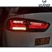 Vland LED Tail Lights For 2008-2017 Mitsubishi Lancer/Evo X LED Rear Lamps Audi Style (SMOKE) …