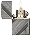 Zippo Armor Coils Black Ice Pocket Lighter