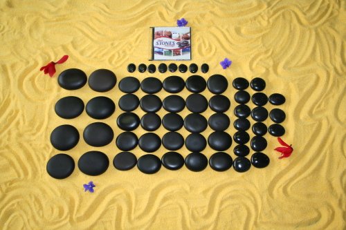 57 Piece Massage Stone Set w/ Dvd