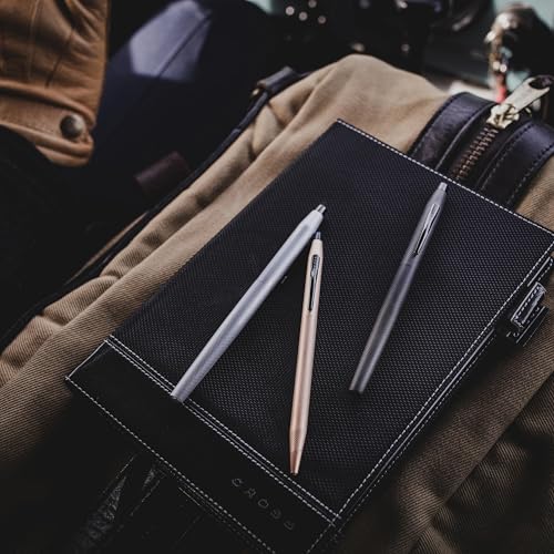 Cross Classic Century Kugelschreiber (Strichstärke M, Schreibfarbe: Schwarz, nachfüllbar, inkl. Premium Geschenkbox) Schwarz gebürstet thumbnail 2