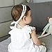 DZT1968® Baby Girl Narrow Cloth Flower Headband Head Wrap Hair Band Headwear With Lace Bowknot