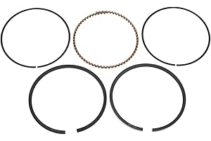 Briny River 1 Set Gasoline Chain Saw Piston Ring Replacement Part 13101-ZH9-000 13010-ZE8-601 Compatible with Honda GX270 GXV270 Engine