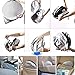 XBRN 6 Pcs Car Windshield Sunshade UV Protector Folding Silvering,Car Window Sun Shade Visor Shield Cover, Sun Shade UV Reflector, Keeps Vehicle Cool, Sun Protection for Baby Auto Car SUV