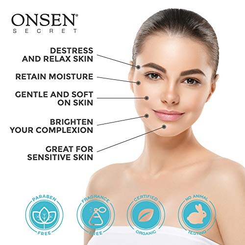 Onsen Japanese Aloe Vera Face Wash Premium Nightly Facial Cleanser