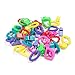 Neliblu 2 Dozen Around The Wrist Whistle Bracelets with Keychain in Assorted Colors - Bulk Whistles- Bulk Toys - Party Favors - Sports Bracelets for Kids - Goody Bag Fillers, Pinata Stuffers by