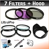 52mm Digital Pro UltraPro PREMIUM Filter Kit + Lens Hood Bundle, Includes Multi-Coated 3 PC Filter Kit (UV, CPL, FLD), +1 +2 +4 +10 Close-Up Macro Filter Set, Deluxe Lens Hood, Filter Carry Case + Lens Cleaning Pen + Lens Cap Keeper + UltraPro Deluxe Lens Cleaning Kit. For the Sigma DP3 Merrill Compact Digital Camera