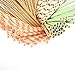 Juvale Paper Straws, Party Supplies (4 Colors, 160 Pack)