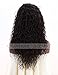 Chantiche Soft Curly 360 Lace Frontal Wig with High Ponytail and Baby Hair, Brazilian Remy Human Hair Wigs for Black Women with 150% Density Natural Color 18inches
