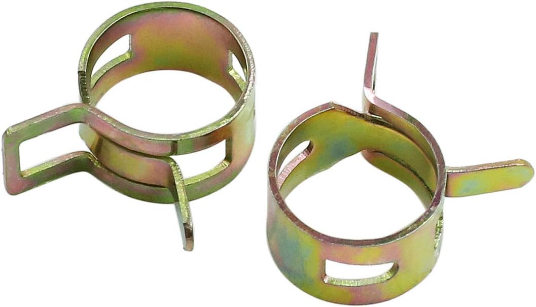 X AUTOHAUX 25pcs 12.5mm Car Fuel Line Spring Clips Water Pipe Air Tube Clamps Hose Fastener - Image 5