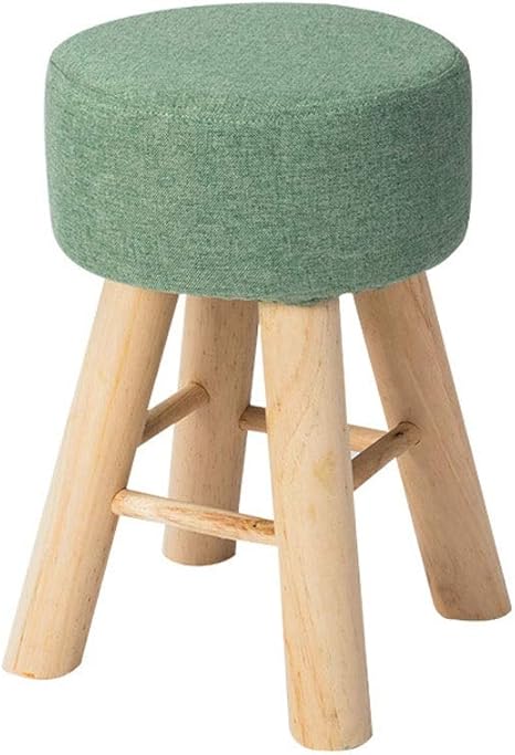 NYJ Casa de Madera Maciza Taburete de Banco pequeño Silla pequeña
