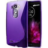LG G Flex 2 Case, Cimo [Wave] Premium Slim TPU Flexible Soft Case for LG G Flex2 (2015) - Purple