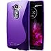 LG G Flex 2 Case, Cimo [Wave] Premium Slim TPU Flexible Soft Case for LG G Flex2 (2015) - Purple