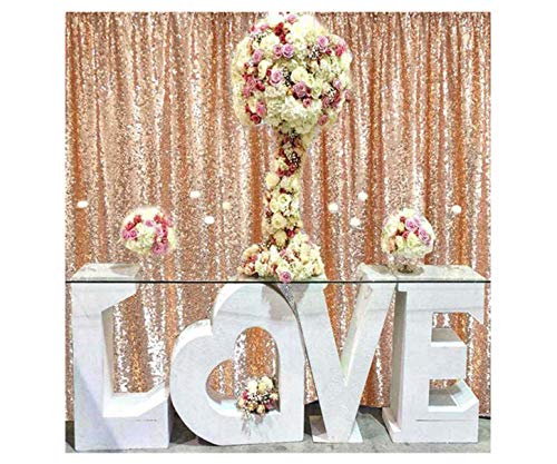 8 X 8, Ready to Dispatch,Rose Gold Sequin Backdrops,Rose Gold Sequin Photo Booth Backdrop, Party Backdrops,Wedding Backdrops, Sparkling Photography Prop