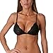 Anemone Women's Full Lace Semi Sheer Bralette Thin Band