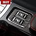 wroadavee Carbon Fiber Center Console Seat Heating Button Cover Trim for Subaru BRZ 2012-2018（ Model A）