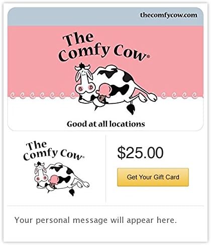 The Comfy Cow Gift Cards - E-mail Delivery