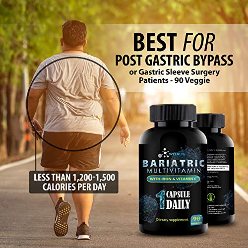 Bariatric Multivitamin Vitamins for Post Gastric Bypass & Sleeve