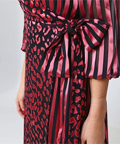 alice and olivia abigail wrap dress