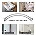 HOMEIDEAS 24-Inch Faucet Connector Braided Stainless Steel Supply Hoses With 3/8